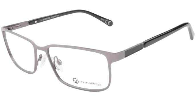 meineBrille 04-69080-02, Dunkel GunSchwarz