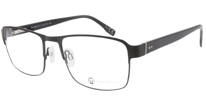 meineBrille 04-96010-01, Schwarz Matt