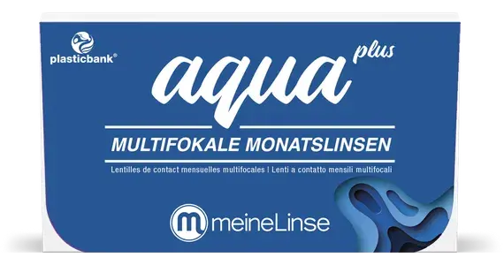 meineLinse aqua plus multifokale Monatslinsen 3er