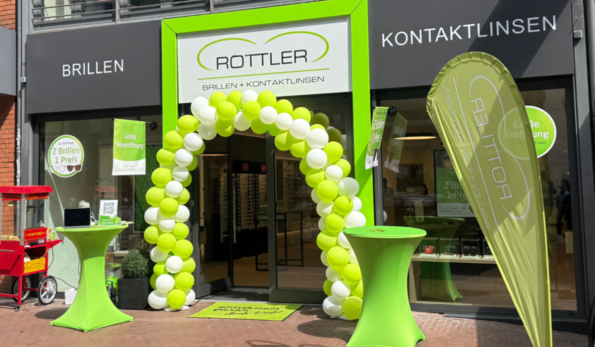 Recklinghausen: ROTTLER eröffnet modernes Sehzentrum